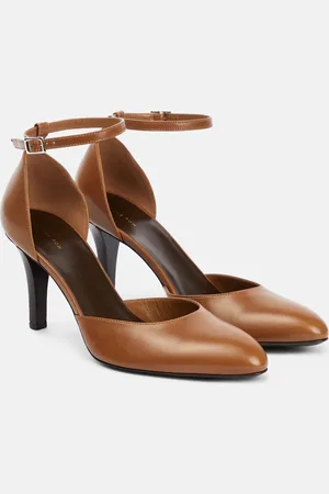 The Row Escarpins Demi en cuir