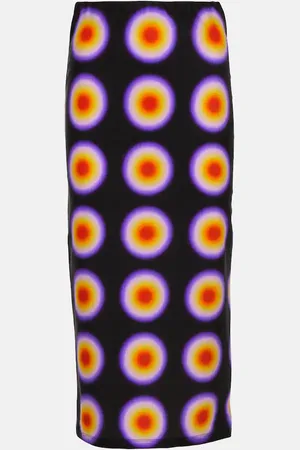 Sportmax Jupe midi Gestro imprimée
