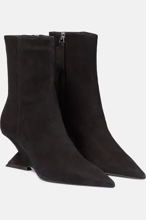 The Attico Bottines Cheope en daim d
