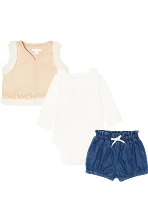 Chloé Chloé Kids Bébé – Set gilet, body et short