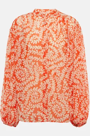 Diane von Furstenberg Top Bristol imprimé