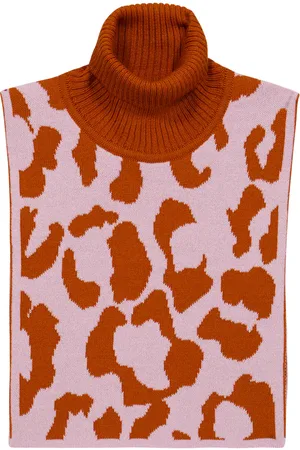 PAADE Étole intarsia en laine mélangée