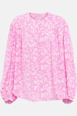 Isabel Marant Blouse Brunille imprimée en soie mélangée