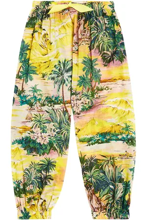ZIMMERMANN Pantalon Alight imprimé en coton