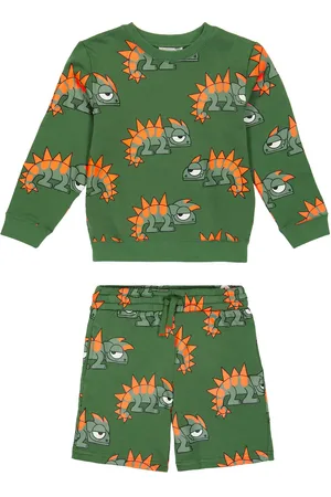 Stella McCartney Ensemble sweat-shirt et short en coton