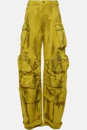 The Attico Jean cargo Fern à taille mi-haute