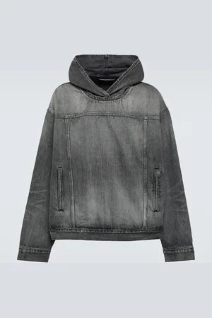 Veste en discount jeans balenciaga homme