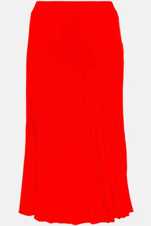 Stella McCartney Jupe midi en coton