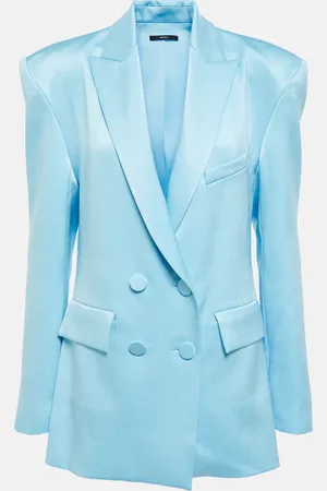 ALEX PERRY Blazer Wells en crêpe de satin