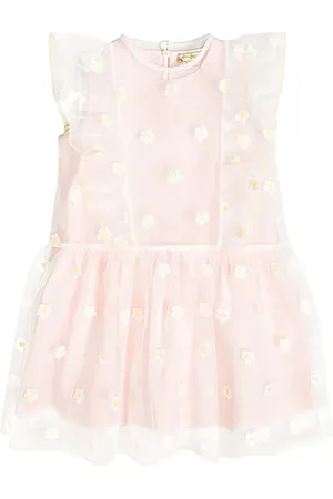 Stella McCartney Robe brodée en tulle