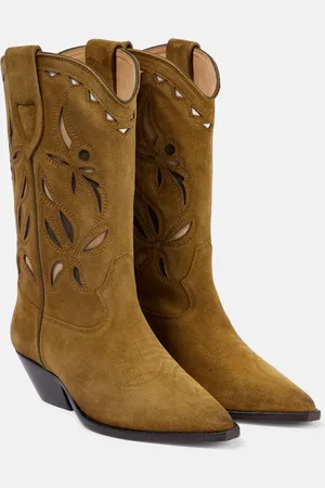 Isabel Marant Bottines santiags Duerto en daim