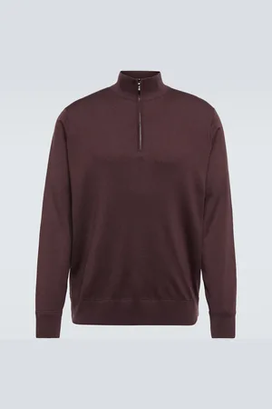 Loro Piana Pull Mezzocollo Balfour en cachemire, laine et soie
