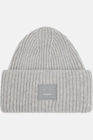 Acne Studios Bonnet Pansy en laine