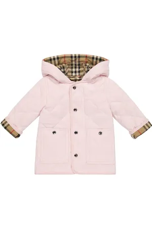 Burberry Bébé – Manteau matelassé à capuche