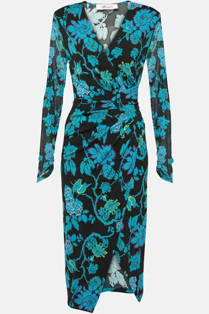 Diane von Furstenberg Robe midi Nevine imprimée