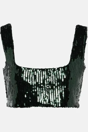 GALVAN Top Beating Heart à sequins