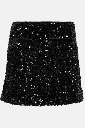 Self-Portrait Mini-jupe à sequins