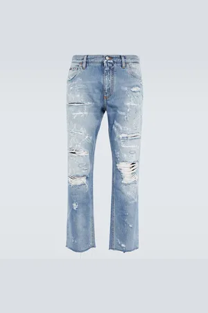 Dolce & Gabbana Jean droit à taille mi-haute