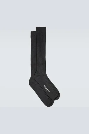 Dolce & Gabbana Chaussettes en coton et laine