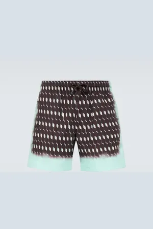 DRIES VAN NOTEN Short de bain imprimé
