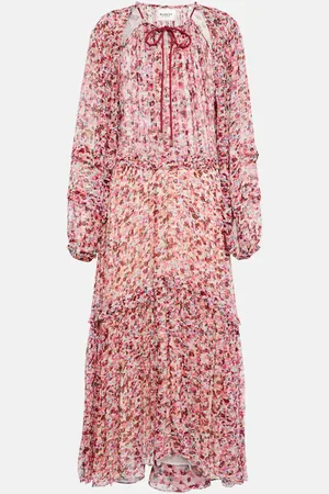 Marant Etoile Robe midi Fratelia imprimée