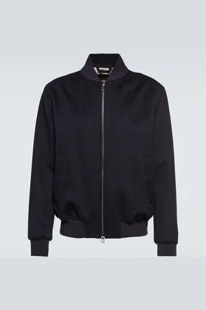 Loro Piana Veste bomber en cachemire Ivy