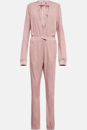 Rick Owens Combi-pantalon en jean enduit
