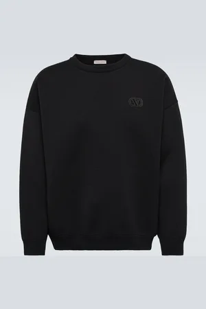 VALENTINO Pull VLogo en laine mélangée