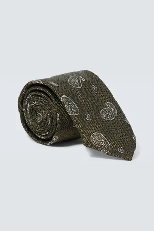LARDINI Cravate en coton et soie