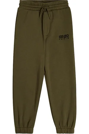 Kenzo Pantalon de survêtement en coton mélangé