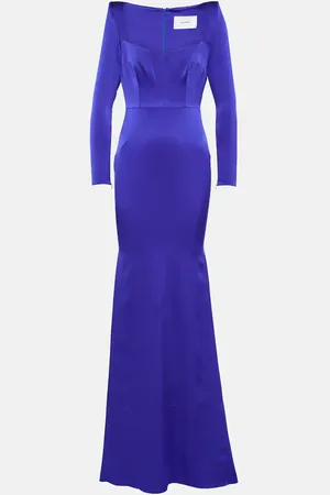 ALEX PERRY Robe longue en satin