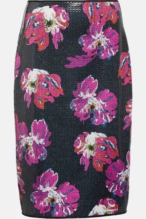 Diane von Furstenberg Jupe midi Mika à sequins