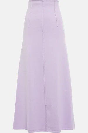 Dorothee Schumacher Jupe midi Modern Statements en laine et cachemire mélangés
