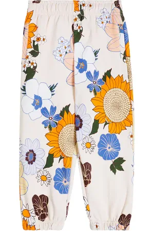 Molo Pantalon de survêtement Adan en coton à fleurs