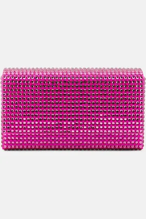 Amina Muaddi Pochette Superamini Paloma à ornements