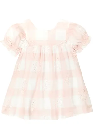 Tartine Et Chocolat Bébé – Robe à carreaux à broderies anglaises