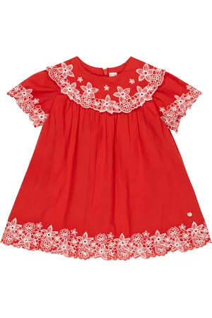 Tartine Et Chocolat Bébé – Robe en coton à broderies anglaises