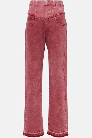 Isabel Marant Jean à coupe droite Noemie