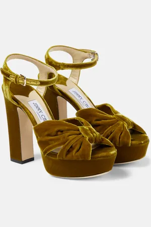 Jimmy Choo Sandales Heloise 120 en velours