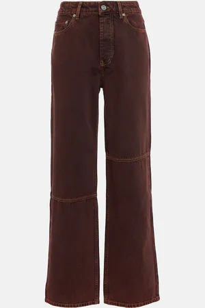 Ganni Jean droit Izey à taille haute