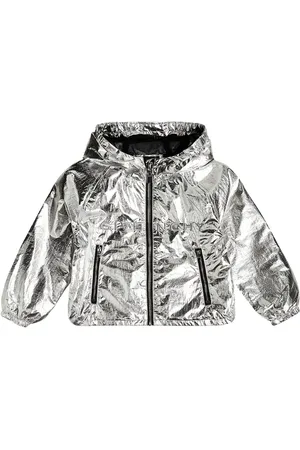 Givenchy Veste métallisée à logo
