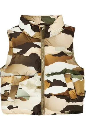 Molo Gilet matelassé Heike à motif camouflage