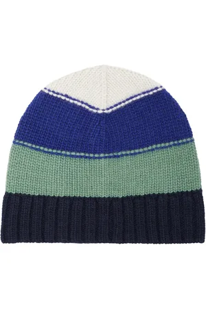Il gufo Bonnet rayé en laine