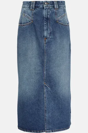 Isabel Marant Jupe midi Dipoma en jean