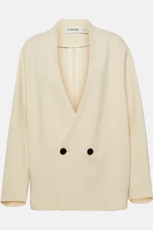 Fforme Blazer en laine mélangée