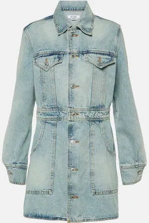RE/DONE Robe Trucker en jean