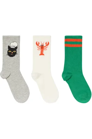 Mini Rodini Set de 3 paires de chaussettes en coton