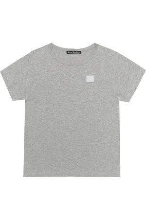 Acne Studios T-shirt Mini Nash Face brodé en coton