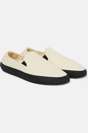 The Row Mocassins Tech en cuir