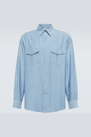 Loro Piana Chemise Thomas en coton et cachemire